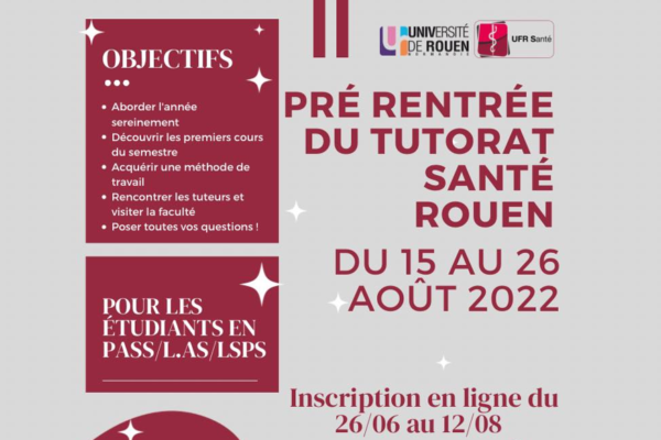 Prérentrée du Tutorat Santé Rouen !!!